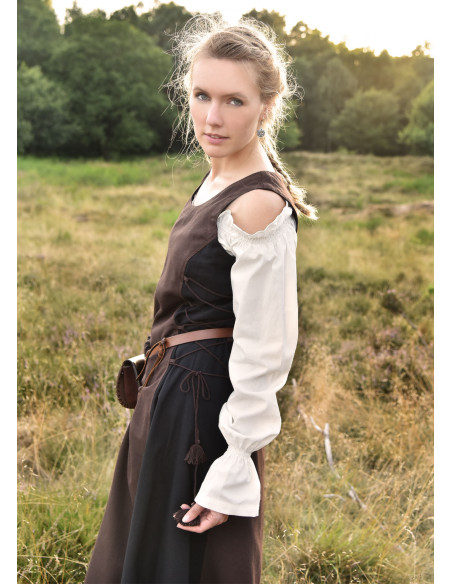 Vestido medieval sin mangas Jarle en...