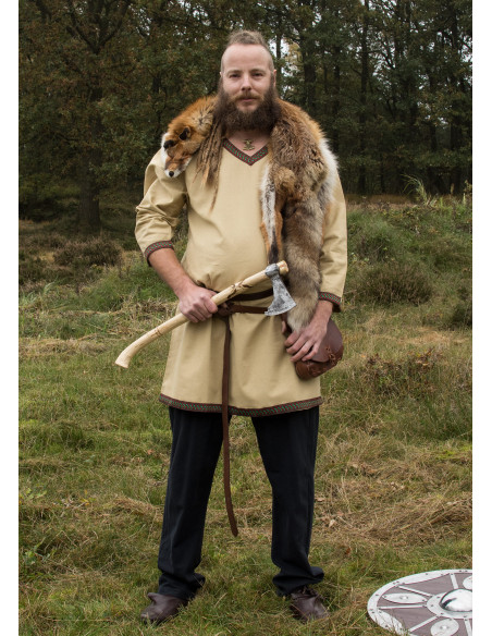 Viking bomulds tunika, beige