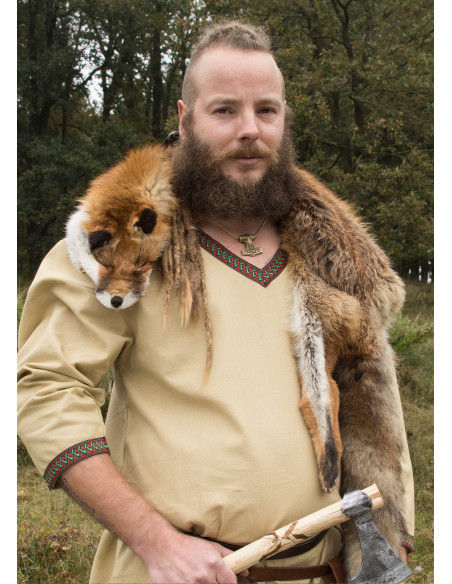 Viking katoenen tuniek, beige