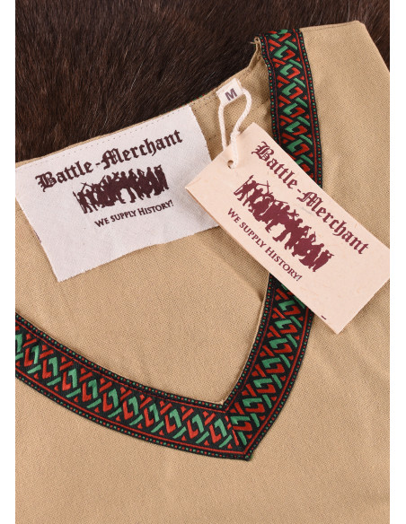 Viking katoenen tuniek, beige