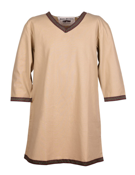 Viking katoenen tuniek, beige