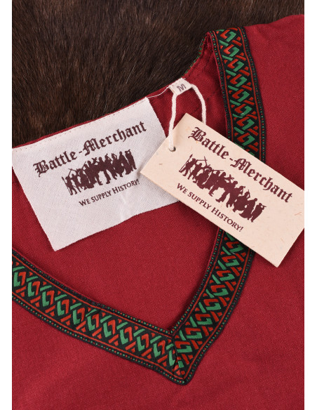 Viking katoenen tuniek, rood