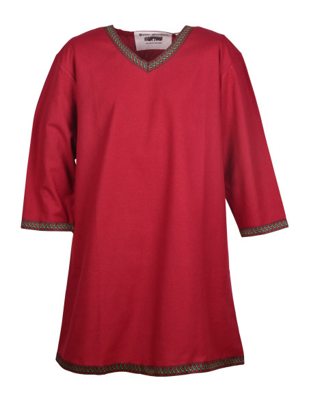 Viking katoenen tuniek, rood