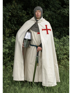 Capa de los caballeros Templarios en lana