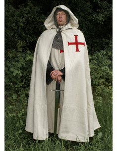 Capa de los caballeros Templarios en lana 2