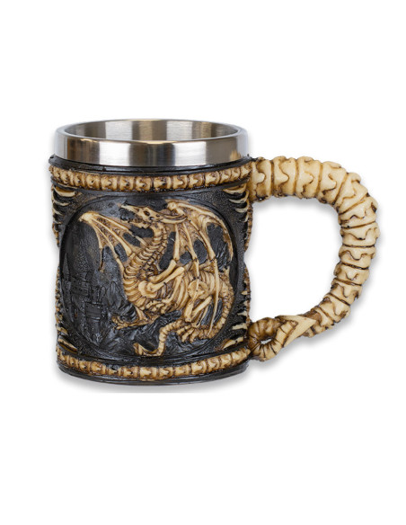 Taza huesos del Dragón, 10,8 cm.