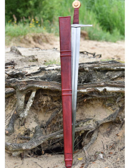 Bewapenend Lübeck middeleeuws zwaard...