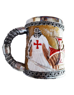 Taza resina de los Caballeros Templarios