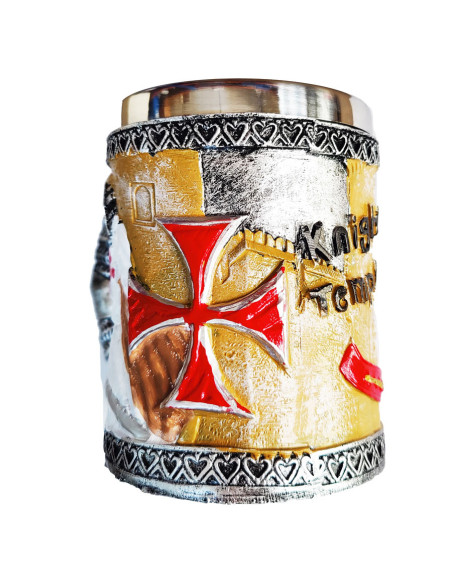 Taza resina de los Caballeros Templarios Taza resina de los Caballeros Templarios