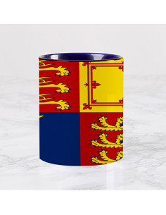 Taza de Cerámica Escudo Casa Real Británica 2