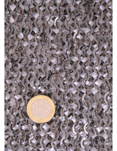 Bolsa 1 Kg. de anillas con remache para cota de malla, 8mm. 2