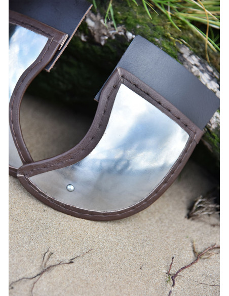 Paar wangbeschermers voor helmen