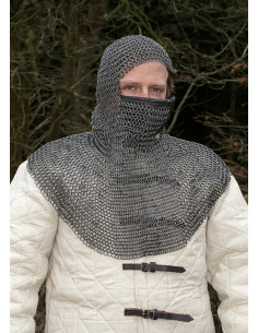 BTW type bøddel i ringbrynje med trekantet ansigtsmaske 2