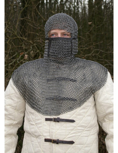BTW type bøddel i ringbrynje med firkantet maske 2
