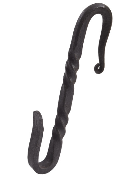 Handgesmeed stalen riemhaak