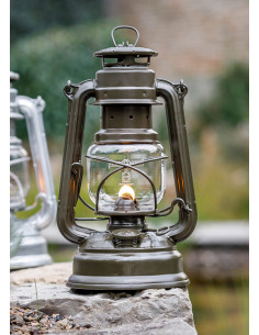 Feurhand Storm 276 olielamp, staal finish 2