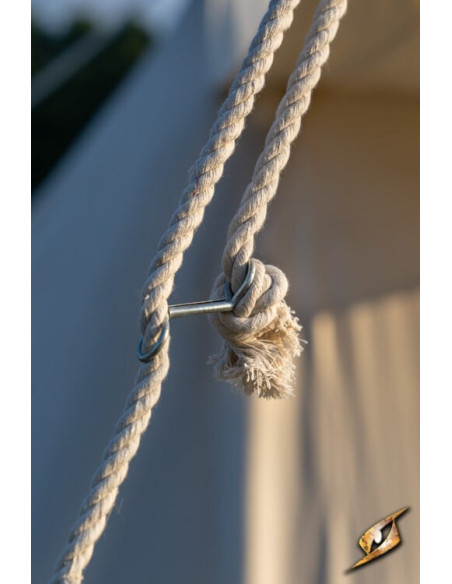 Schwarzes mittelalterliches Zelt für...