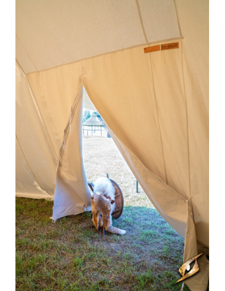 Carpa medieval negra para intrépidos...