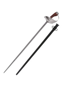 British Army Cavalry Saber med skede, år 1908