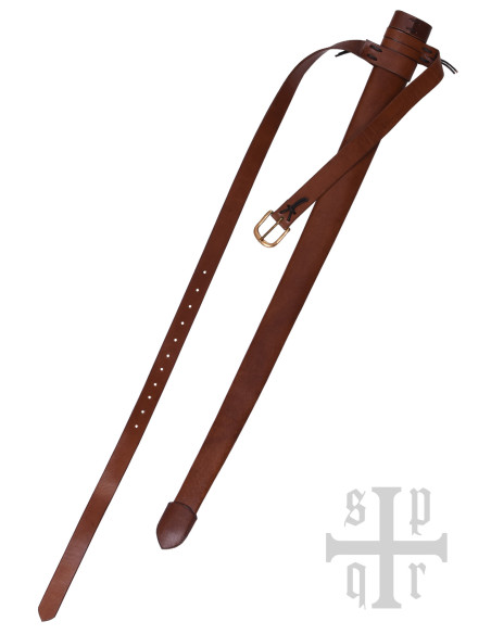 Vaina corta con cinturón para espada...