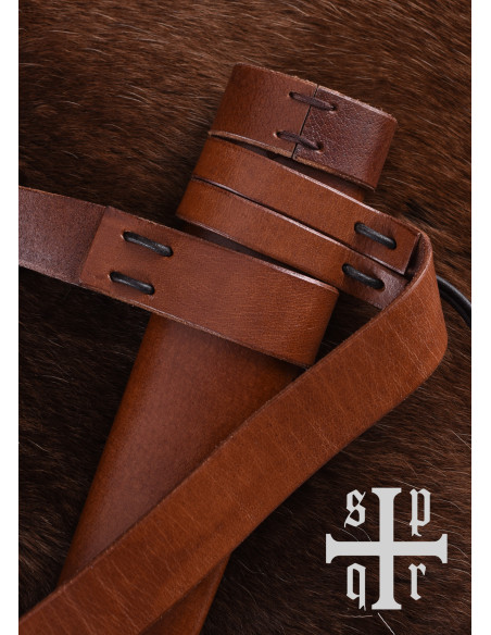 Vaina corta con cinturón para espada...