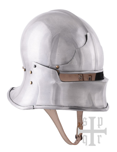 Gotische functionele helm van het Sallet-type, S. XV