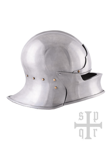 Gotische functionele helm van het Sallet-type, S. XV