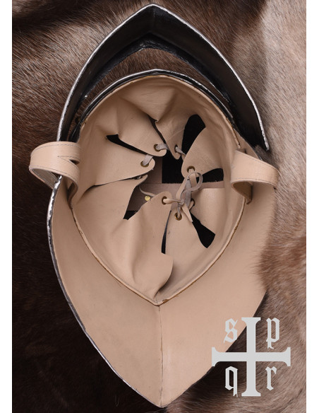 Gotisk funktionshjelm af Sallet-type,...