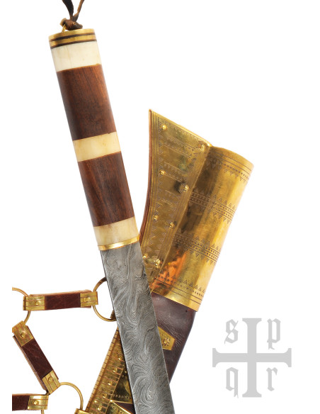 Cuchillo vikingo largo tipo Seax,...