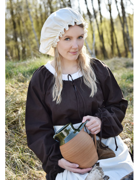 Cofia medieval para doncella en...