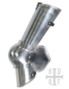 Protecciones de piernas en acero 1,6 mm, S. XIV 2