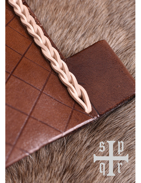 Mittelalterliche Ledertasche, XIV...