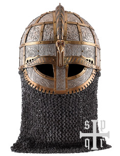 Verzierter Wikingerhelm Valsgärde, Schweden S. VII