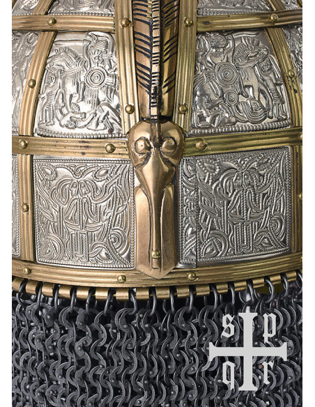 Verzierter Wikingerhelm Valsgärde,...