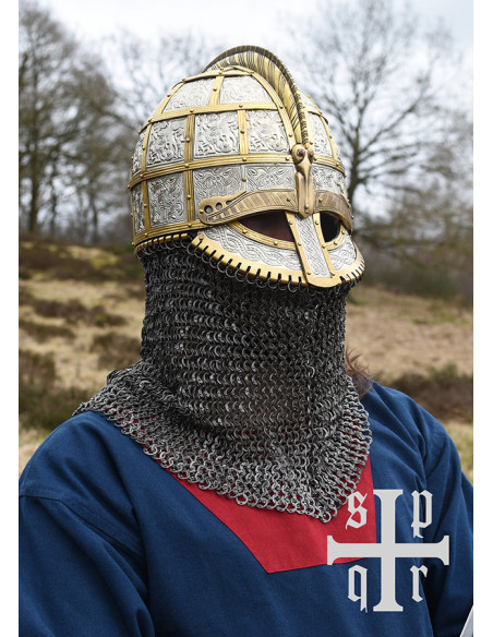 Gedecoreerde Vikinghelm Valsgärde,...