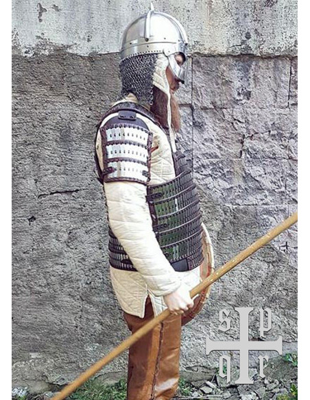 Brigantine pantser type Birka, leer...