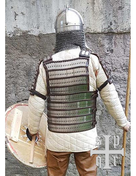 Brigantine pantser type Birka, leer...