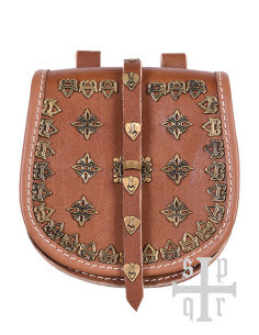Viking leren tas model Tarsoly