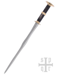 Deutscher Rondel-Langdolch mit Scheide, s. fünfzehnten 2