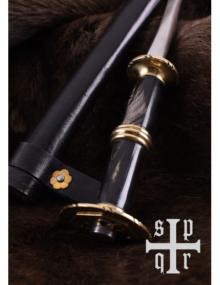 Duitse Rondel-type lange dolk met...