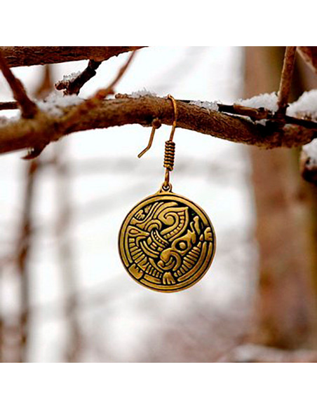 Wikinger-Ohrringe fesselndes Biest