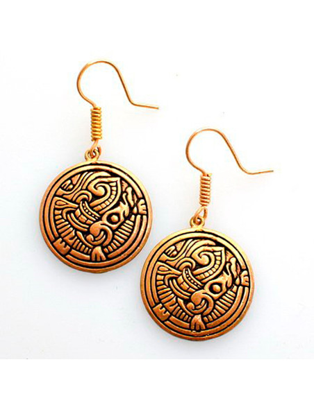 Pendientes Vikingos bestia cautivadora Pendientes Vikingos bestia cautivadora
