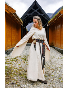 Vestido medieval mangas trompeta modelo Begina 2