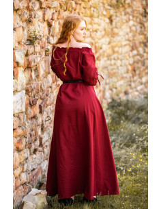 Karen middelalderkjole, rød 2