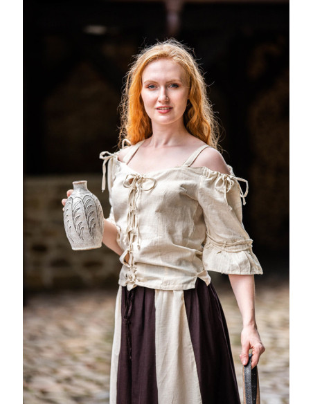 Naturlig middelalderlig camisole Prina