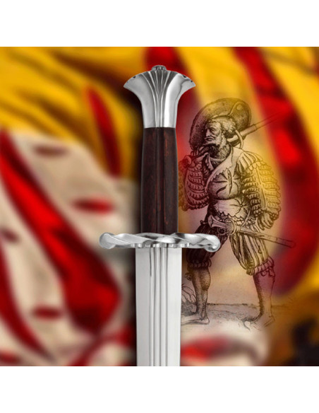 Espada Katzbalger funcional, siglo XVI Espada Katzbalger funcional, siglo XVI