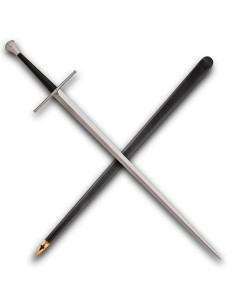 Engelsk eller fransk sværd med to hænder, XV århundrede