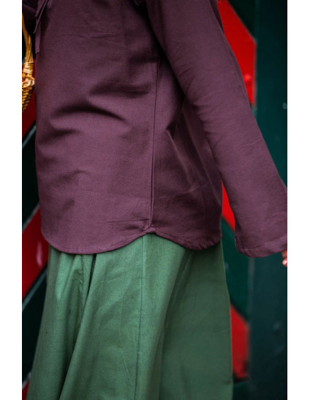 Blusa medieval modelo Tilda, color...