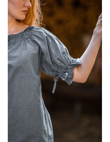 Mittelalterbluse Verena, Kurzarm