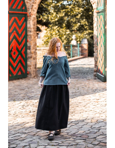 Middeleeuwse blouse voor dames